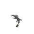 Pure Silver Antique Lizard Sterling Pendant 5.75G By Mahita Collections